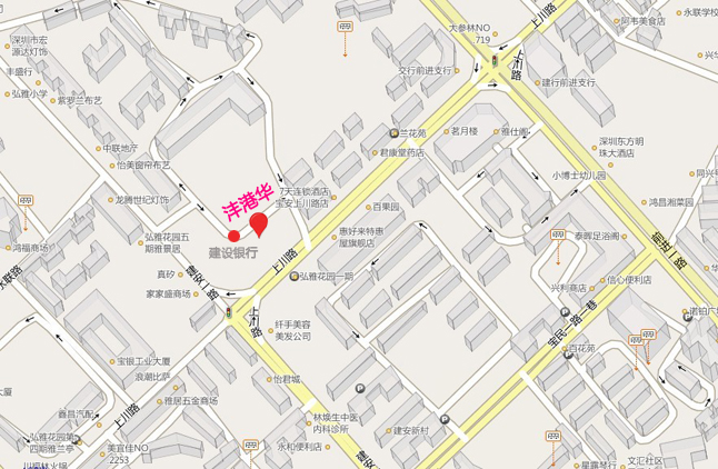 市灃港華消防實業(yè)有限公司地理位置